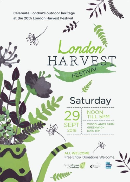 London Harvest Festival at Woodlands Farm Trust