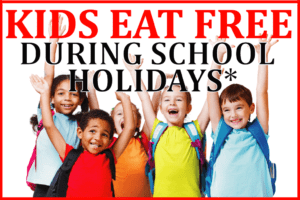 Kids Eat FREE This Half Term