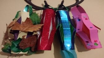 Family Craft Activity- Making Paper Lanterns at Severndroog Castle