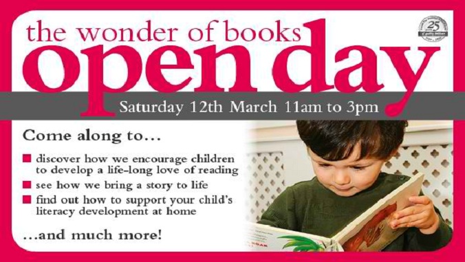 The Wonder Of Books Open Day