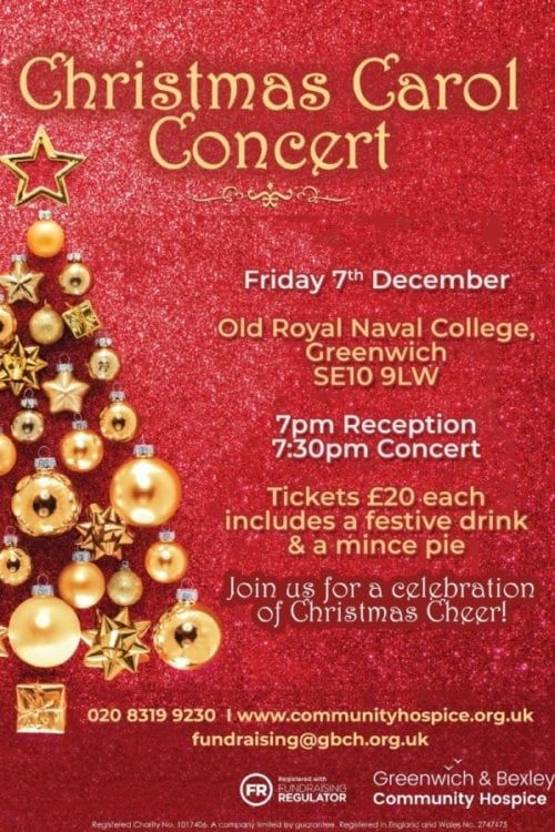 Christmas Carol Concert at the The Old Royal Naval College 1