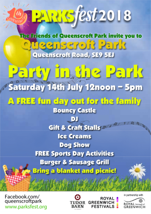 Party in the Park at Queenscroft Park 1