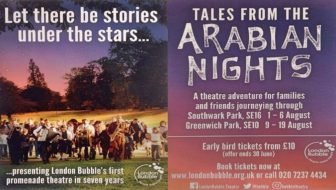 Tales from the Arabian Nights at Greenwich Park