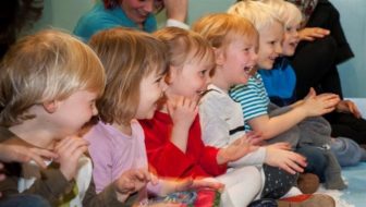 Under 5s storytime at Museum of London Docklands