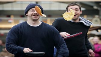 Flippin' Good Fun Pancake Races at Greenwich Market