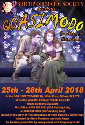 Quasimodo at Bob Hope Theatre