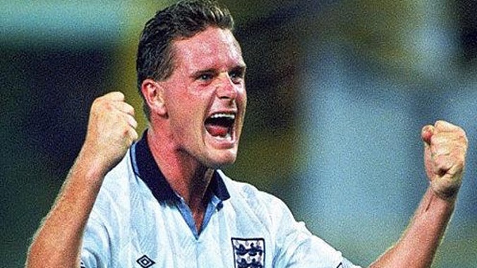 Paul Gascoigne at the Flood Gallery