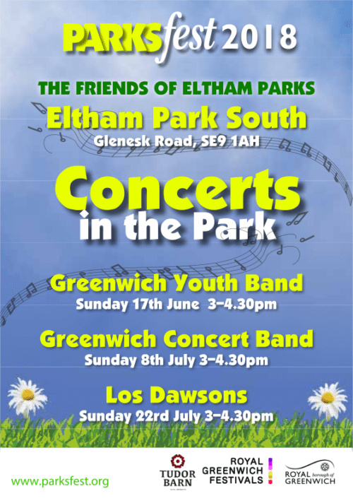 Concert in the Park at Eltham Park South