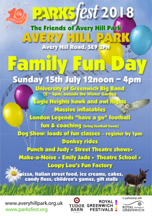 Family Fun Day at Avery Hill Park 1