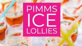 Pimms Lollies