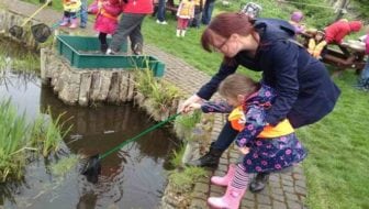 Pond Dipping at Woodlands Farm