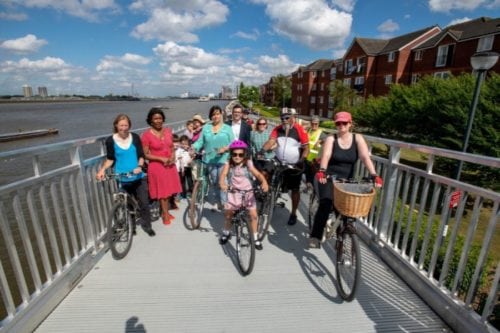 Big Bike Ride at Morrisons Erith 1