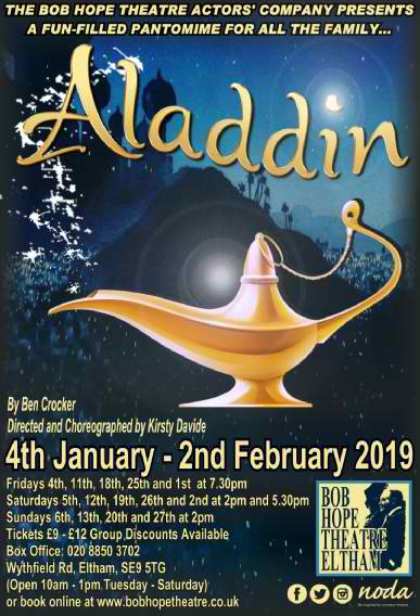 Aladdin at Bob Hope Theatre