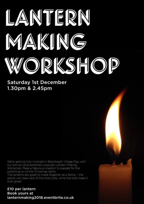 Lantern Making Workshop at The Conservatoire