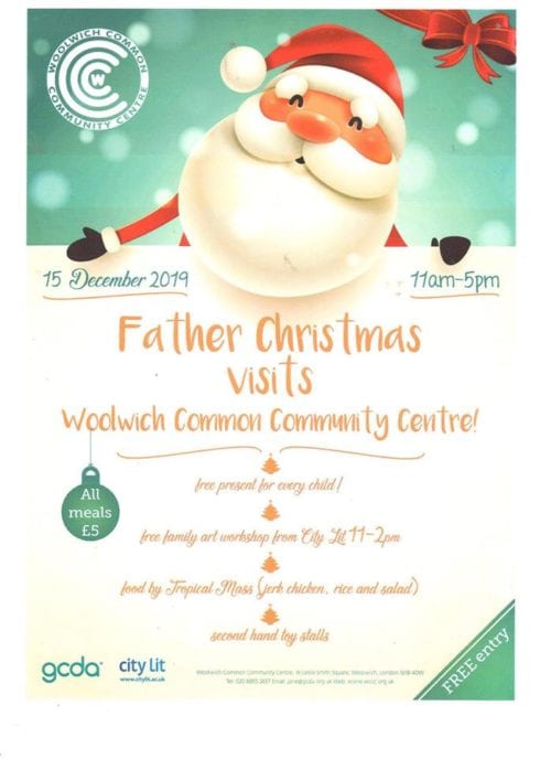 Father Christmas at Woolwich Common Community Centre 1