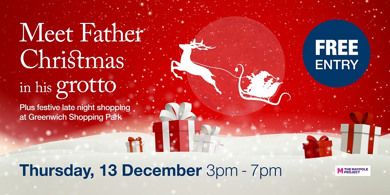 Santa's Grotto at Greenwich Shopping Park