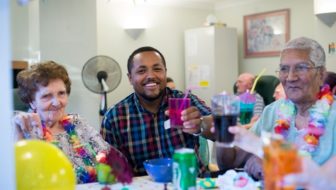 Cocktails in Care Homes Volunteer Induction at The Albany