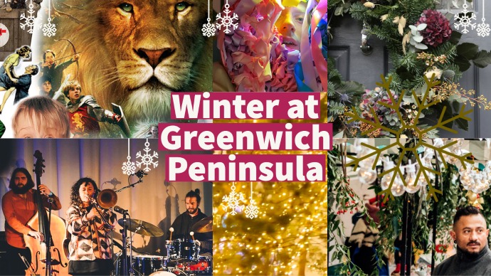 Winter at Greenwich peninsula